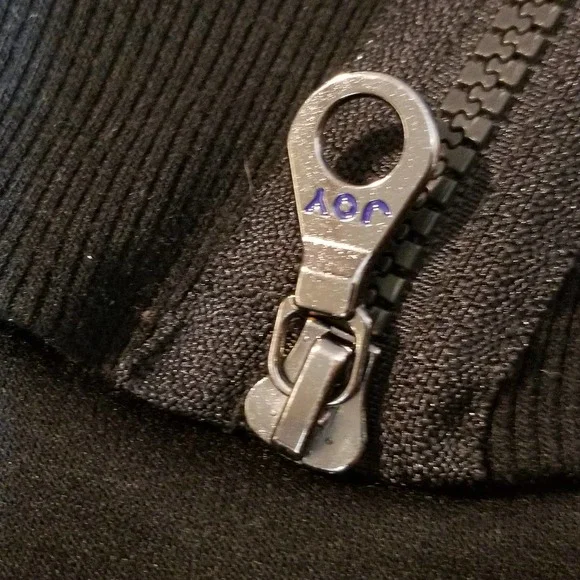 Joy Lab Moto Sweatshirt Black XS - Picture 8 of 9